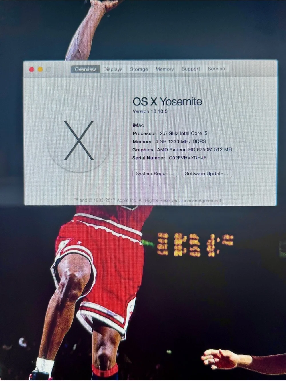 Apple imac desktop